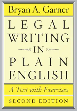 legal writing in plain english book cover image