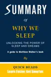 Summary of Why We Sleep synopsis, comments
