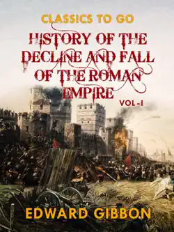 history of the decline and fall of the roman empire vol i book cover image