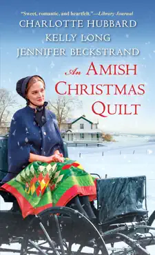 an amish christmas quilt book cover image