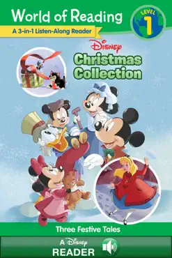 world of reading: disney christmas collection 3-in-1 listen-along reader book cover image