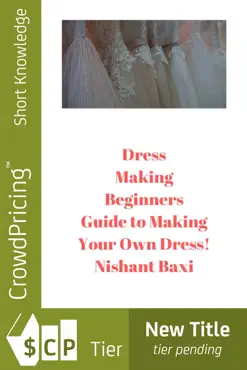 dress making book cover image