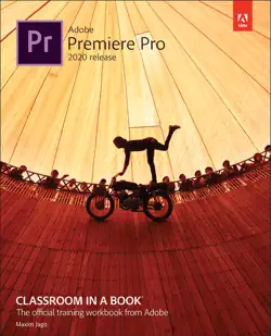 adobe premiere pro classroom in a book (2020 release) book cover image