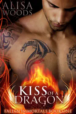 kiss of a dragon (fallen immortals 1) book cover image