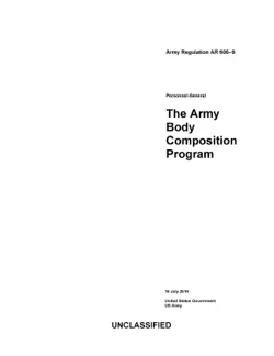 army regulation ar 600-9 the army body composition program july 2019 book cover image