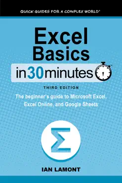 excel basics in 30 minutes book cover image
