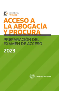 acceso a la abogacía y procura. preparación del examen de acceso 2023 imagen de la portada del libro
