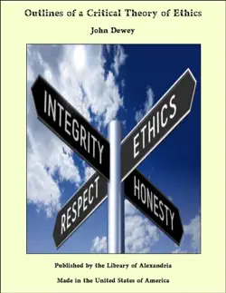 outlines of a critical theory of ethics book cover image