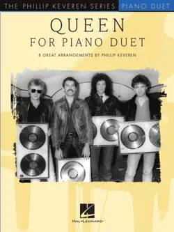 queen for piano duet - phillip keveren series book cover image