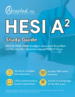 hesi a2 study guide 2019 and 2020 book cover image