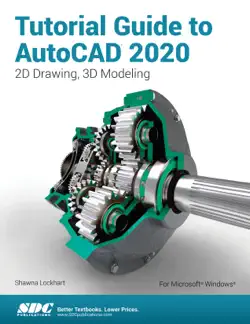 tutorial guide to autocad 2020 book cover image