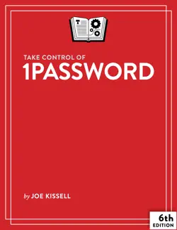 take control of 1password, sixth edition book cover image