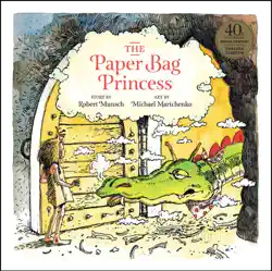 the paper bag princess 40th anniversary edition book cover image