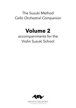 suzuki violin school (2) - cello orchestral companion imagen de la portada del libro