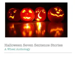 halloween seven sentence stories book cover image