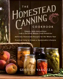 the homestead canning cookbook book cover image