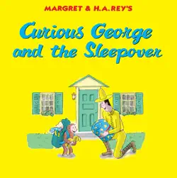 curious george and the sleepover book cover image
