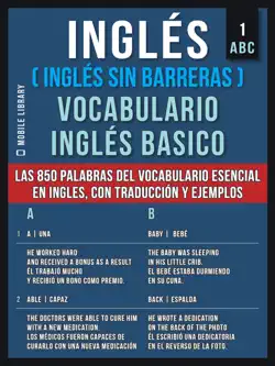 inglés (inglés sin barreras) vocabulario ingles basico - 1 - abc book cover image