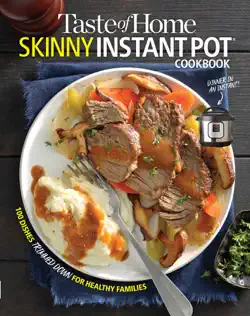 taste of home skinny instant pot book cover image