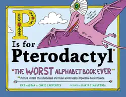 p is for pterodactyl book cover image