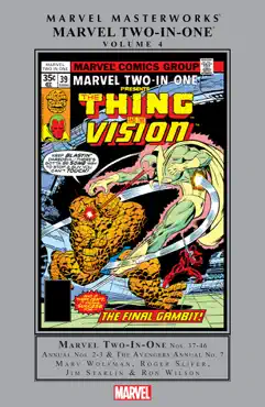 marvel two-in-one masterworks vol. 4 book cover image