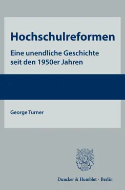 hochschulreformen. imagen de la portada del libro