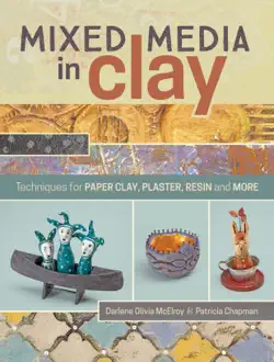 mixed media in clay book cover image
