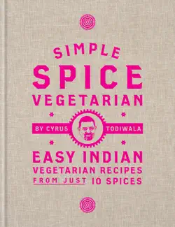 simple spice vegetarian book cover image