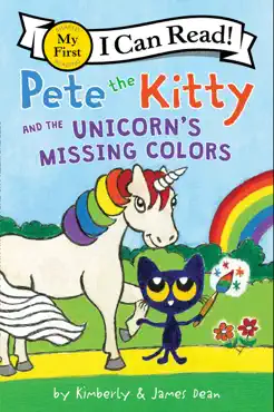 pete the kitty and the unicorn's missing colors book cover image