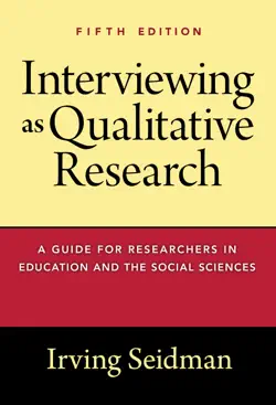 interviewing as qualitative research book cover image