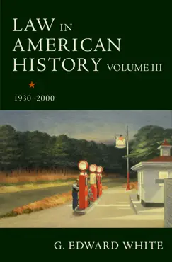 law in american history, volume iii book cover image