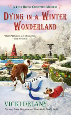 dying in a winter wonderland book cover image