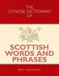 concise dictionary of scottish words and phrases book cover image
