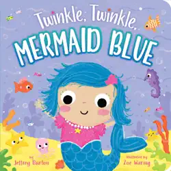 twinkle, twinkle, mermaid blue book cover image