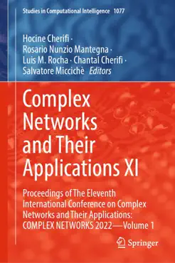 complex networks and their applications xi book cover image