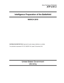 army techniques publication atp 2-01.3 intelligence preparation of the battlefield march 2019 book cover image