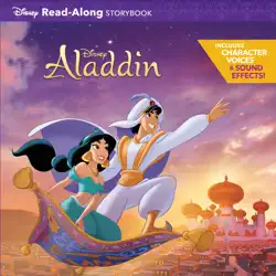 aladdin read-along storybook book cover image