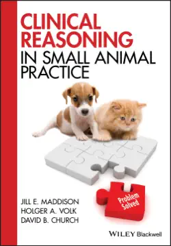 clinical reasoning in small animal practice book cover image