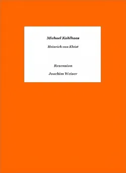 michael kohlhaas rezension imagen de la portada del libro