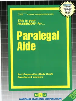 paralegal aide book cover image