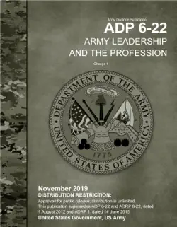 army doctrine publication adp 6-22 army leadership and the profession change 1 november 2019 book cover image