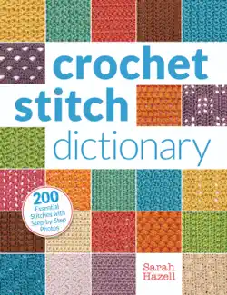 crochet stitch dictionary book cover image
