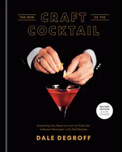 the new craft of the cocktail imagen de la portada del libro