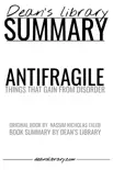 Antifragile: Things That Gain from Disorder by Nassim Nicholas Taleb - Book Summary sinopsis y comentarios