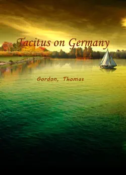 tacitus on germany book cover image