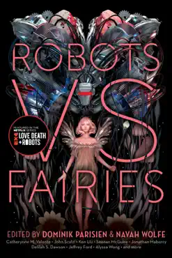 robots vs. fairies imagen de la portada del libro