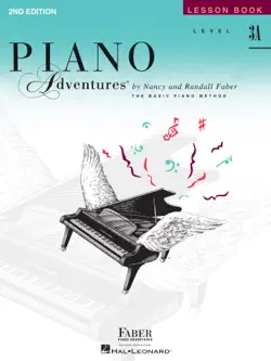 piano adventures - level 3a lesson book book cover image