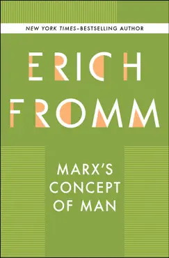 marx's concept of man book cover image