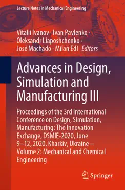 advances in design, simulation and manufacturing iii book cover image