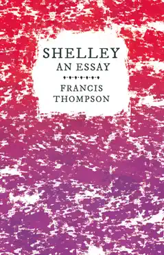 shelley - an essay book cover image